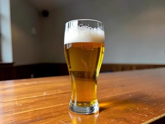 Beer at Restaurant Alsterschleuse in Tangstedt