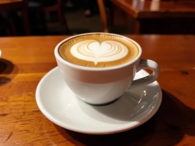 Espresso, cappuccino and Italian wine