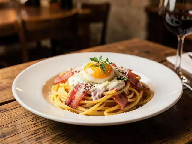 Pasta at the Mediterranean restaurant in Tangstedt